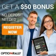 OptionRally Broker – For a limited time get a $50 bonus simply for signing up- no deposit necessary!