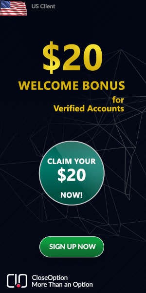 Binary options free welcome bonus