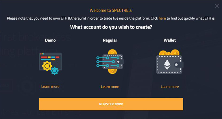 spectre trading platform