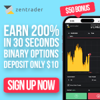 Zentrader 50$ Binary Options CashBack Trade